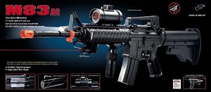 Airsoft Gun M83 M16 Electric Marker Sistem With Accesories